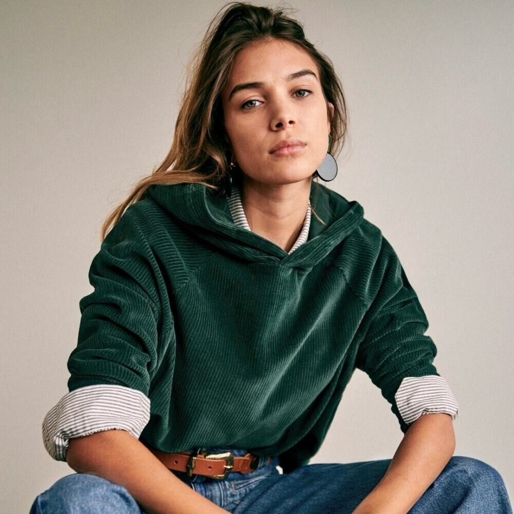 EUC Sézane Mary Sweatshirt in Sage size small